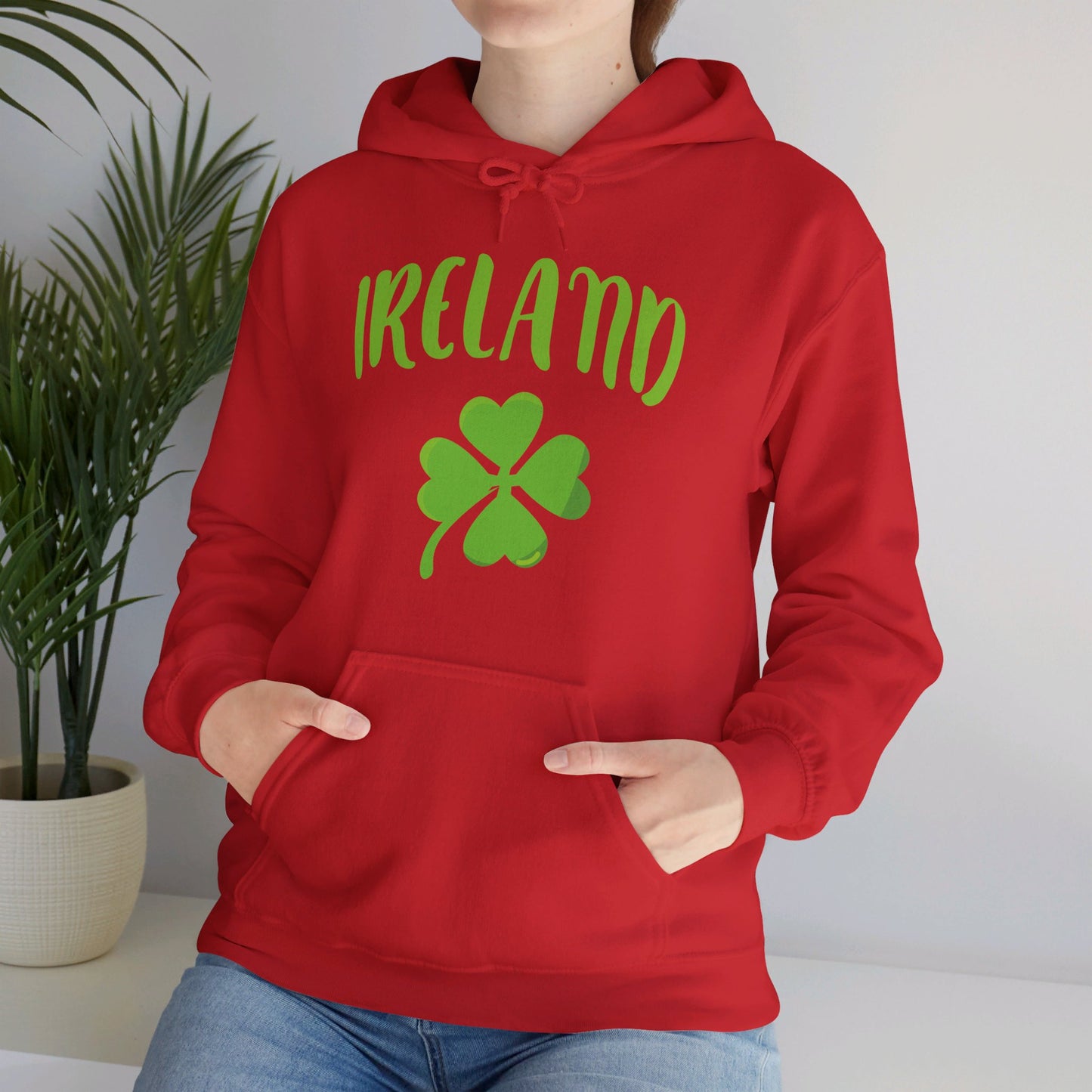 Ireland Shamrock St Patricks Day Clover Irish Hoodie For Men Women Hoodie