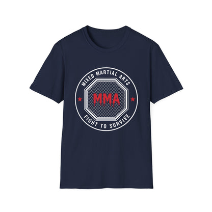 MMA Mixed Martial Arts CAGE BJJ T-Shirt
