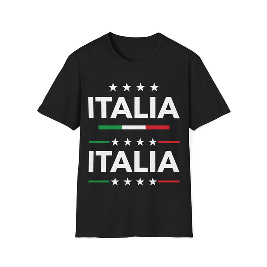 Italia Italy Football Soccer Forza Azzurri Jersey Men Women T-Shirt