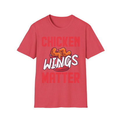 Funny Chicken Wings Matter Funny Chicken Wings Food Lover Foodie T-Shirt