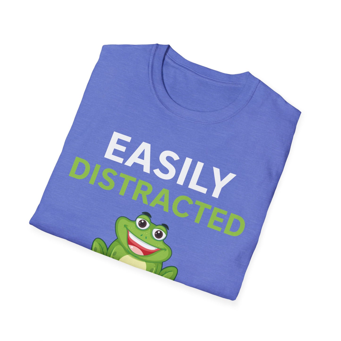 Easily Distracted by Frogs Frog Spirit Animal T-Shirt Men Women