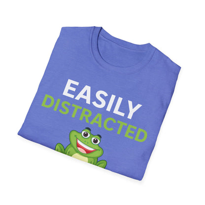 Easily Distracted by Frogs Frog Spirit Animal T-Shirt Men Women