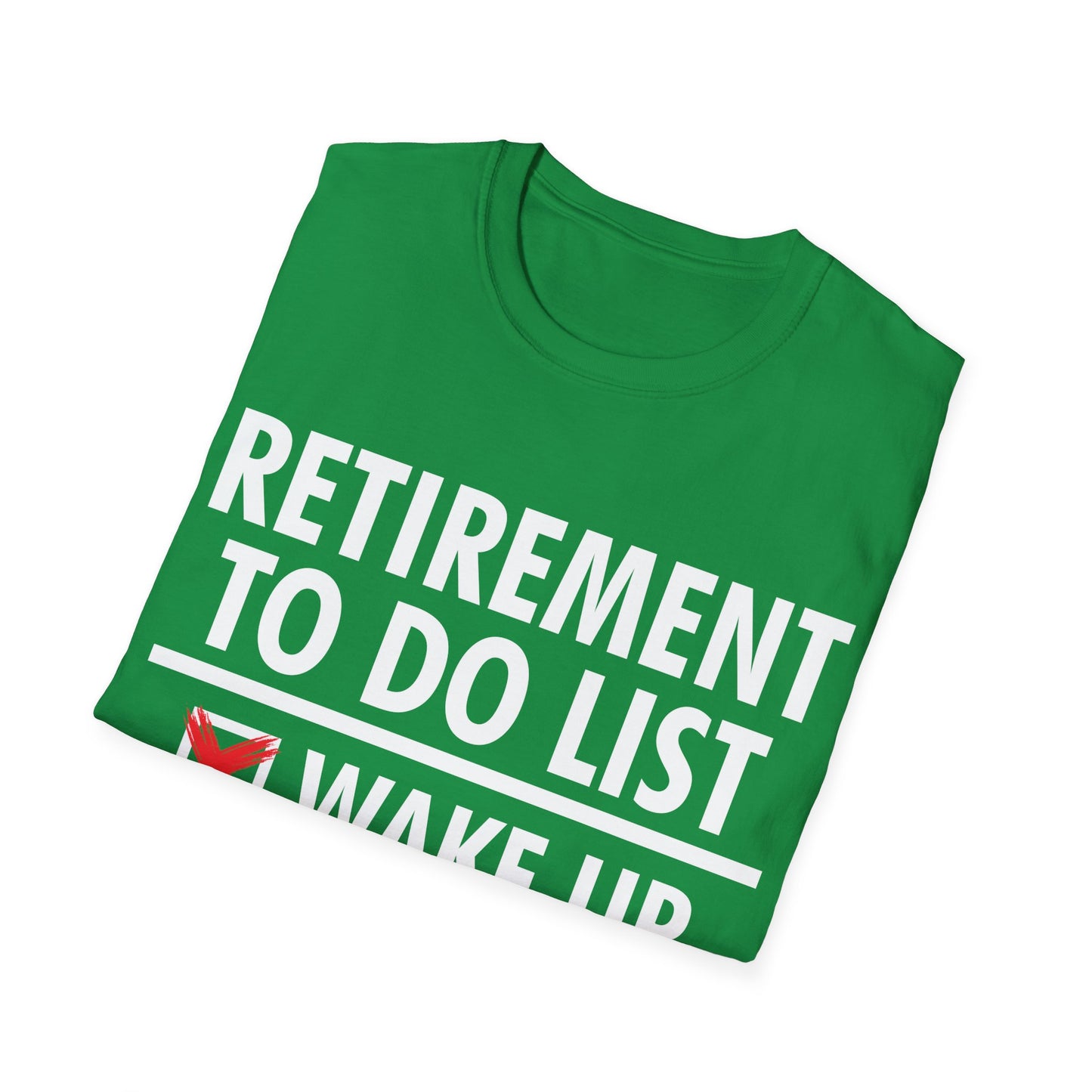 Funny Retirement to do List. Funny Retirement Humor Gift T-Shirt Men Women