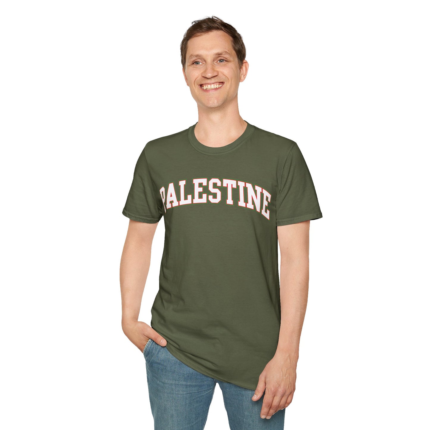 Palestine College Style Texas TX Vintage Sports T-Shirt For Men Women T-Shirt