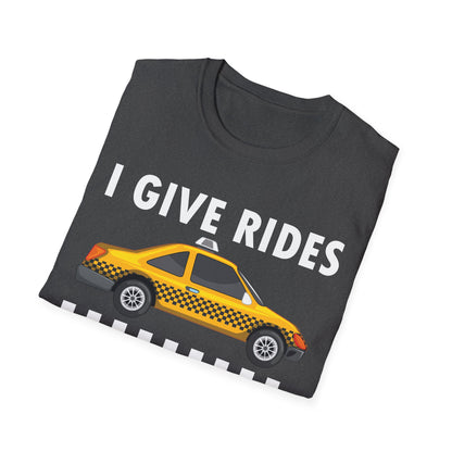 Funny Taxi Driver Driving Cab Taxicab Cabdriver Chauffeur Cabbie T-Shirt For Men Women T-Shirt