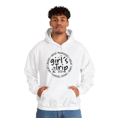 Girl's Trip 2024 Memories Friends Trip Matching Vacation Hoodie For Men Women Hoodie