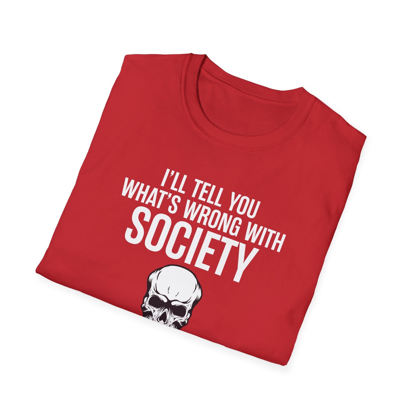 Funny Wrong Society Drink from The Skull of Your Enemies Halloween T Shirt