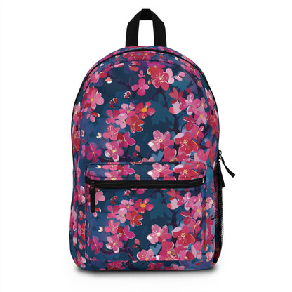 Sakura Blossoms Pattern Backpacks For Men Women Kids School Travel, Capacity School Backpacks