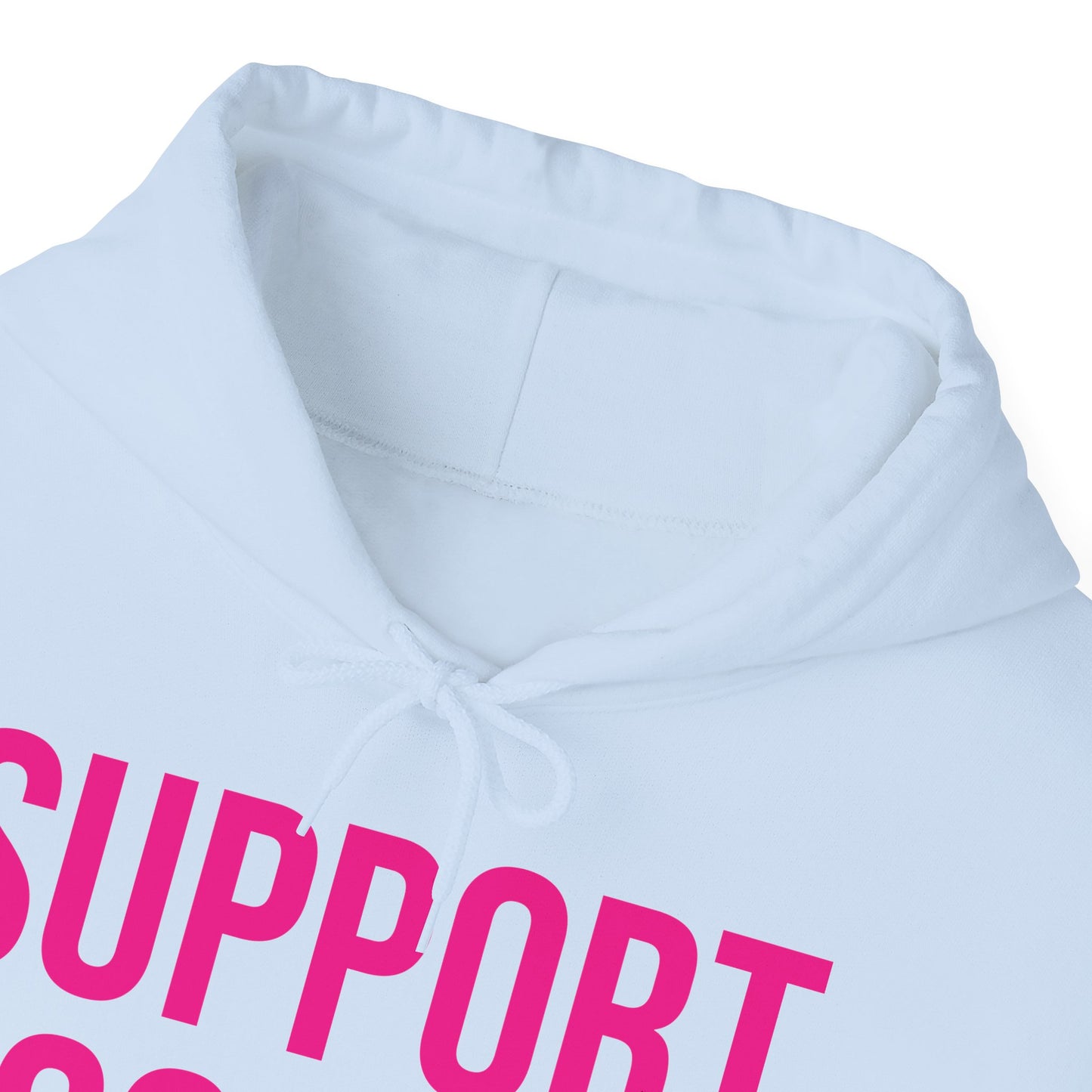 Support Squad Breast Cancer Warrior Awareness October Pink Hoodie