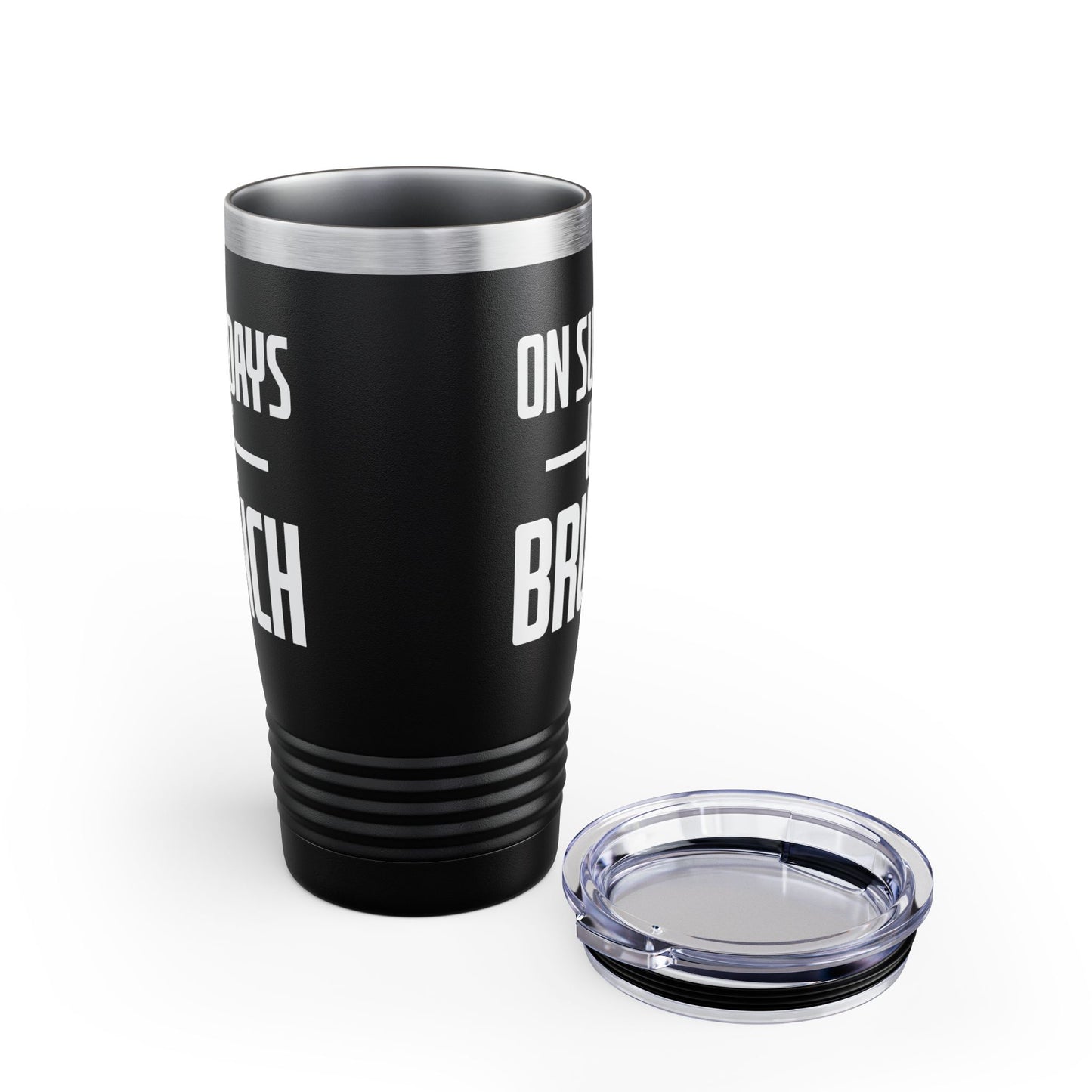 On Sundays We Brunch Friend Gift Sunday Weekend Tumbler Men Women