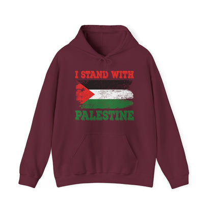 I Stand With Palestine Free Palestine Flag Gaza Palestinian Flag Hoodie For Men Women Hoodie