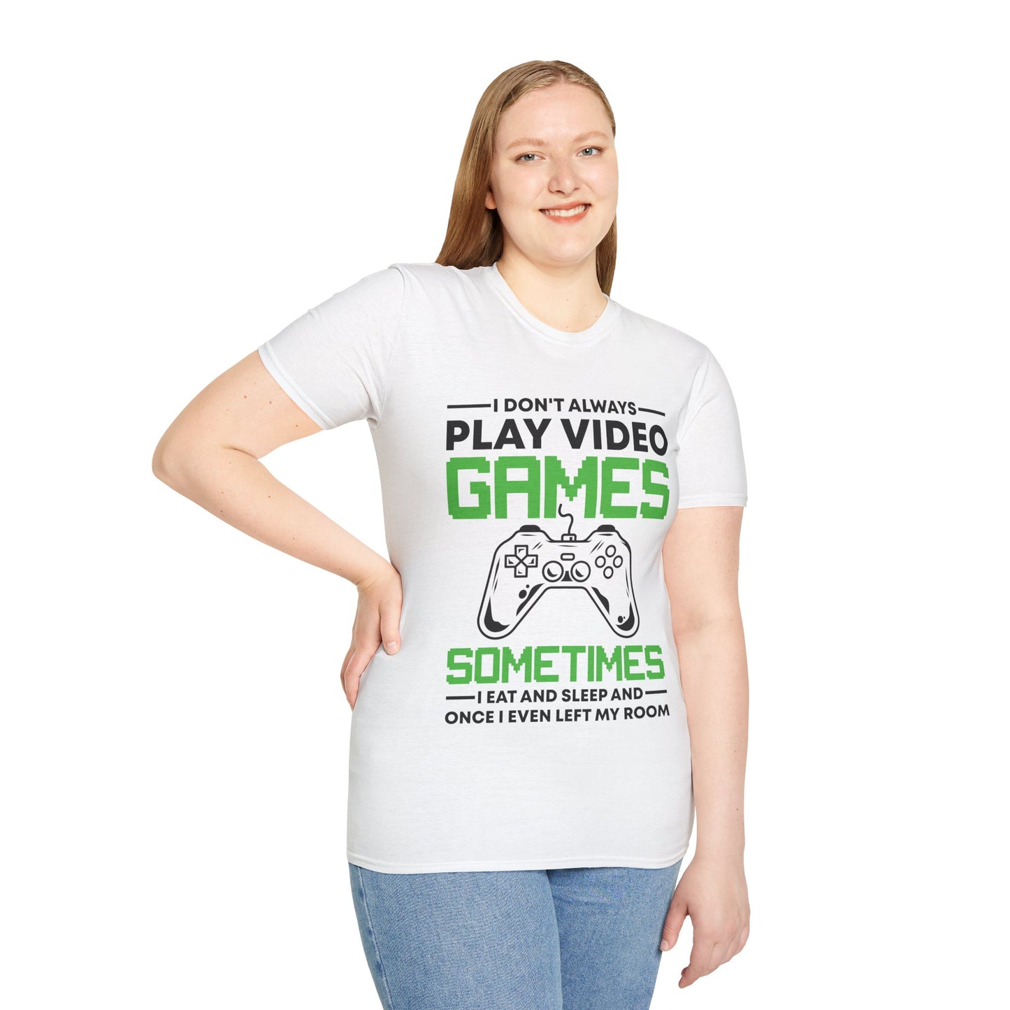 Funny I Don't Always Play Video Games, Gifts For Gamers Gaming Men Women Kids T-Shirt