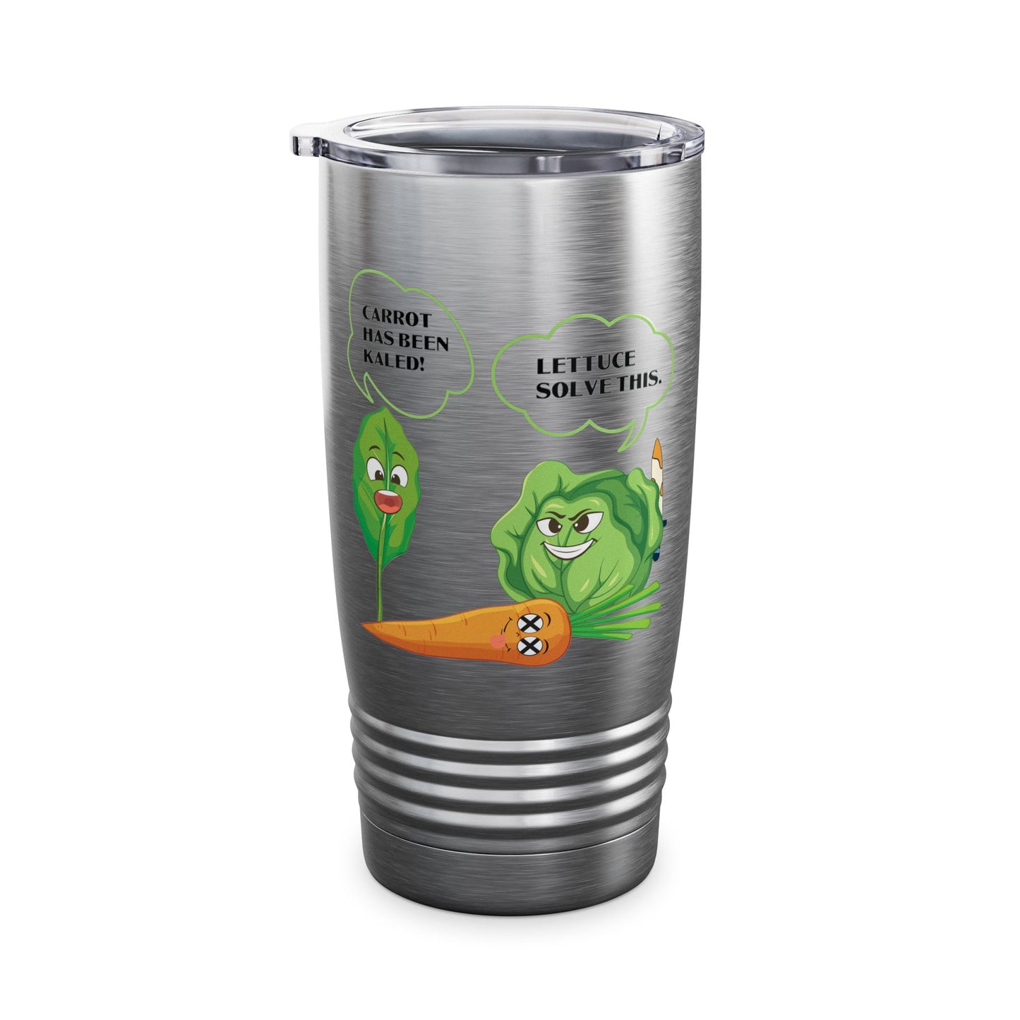 Lettuce Leaf Vegetable Funny Joke Vegetarian Vegant Tumbler For Men Women