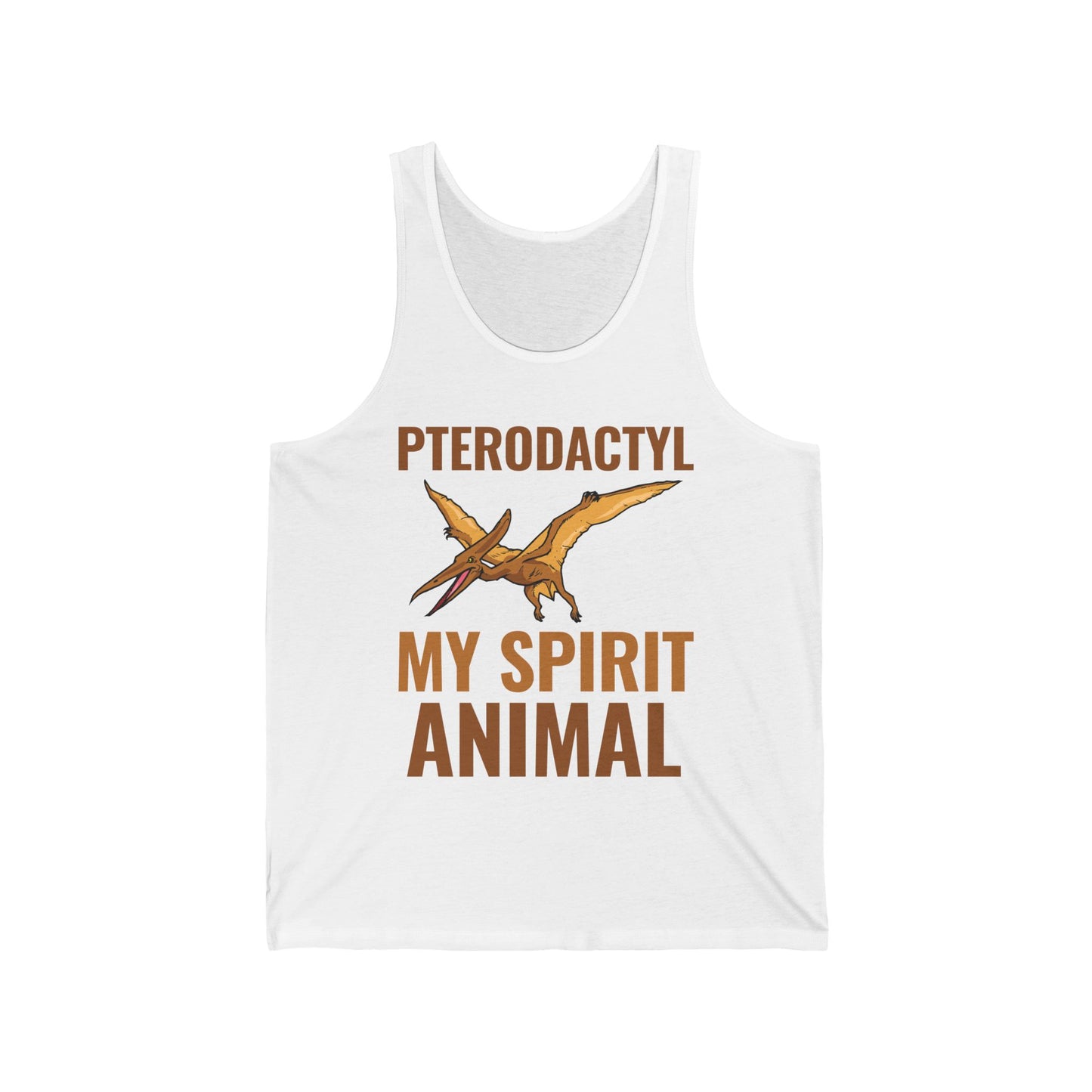 Funny Pterodactyl Is My Spirit Animal Dinosaur Gift Tank Top For Men Women