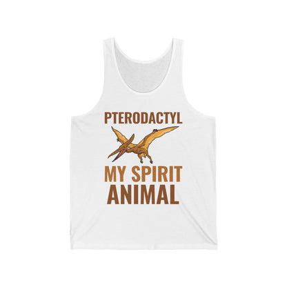 Funny Pterodactyl Is My Spirit Animal Dinosaur Gift Tank Top For Men Women