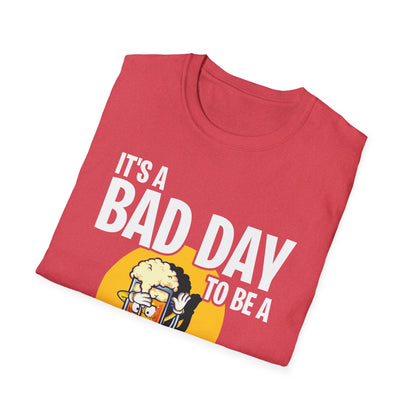 Funny Its A Bad Day to Be A Beer Drinking Chill Beer Summer T-Shirt Men Women