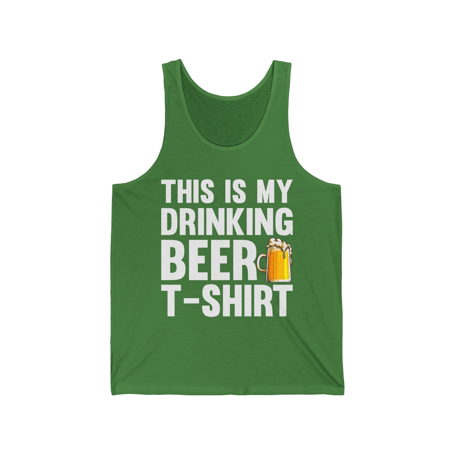 Funny This is My Drinking Beer Tank Tops, Humor Weekend Brew Tank Tops For Men Women