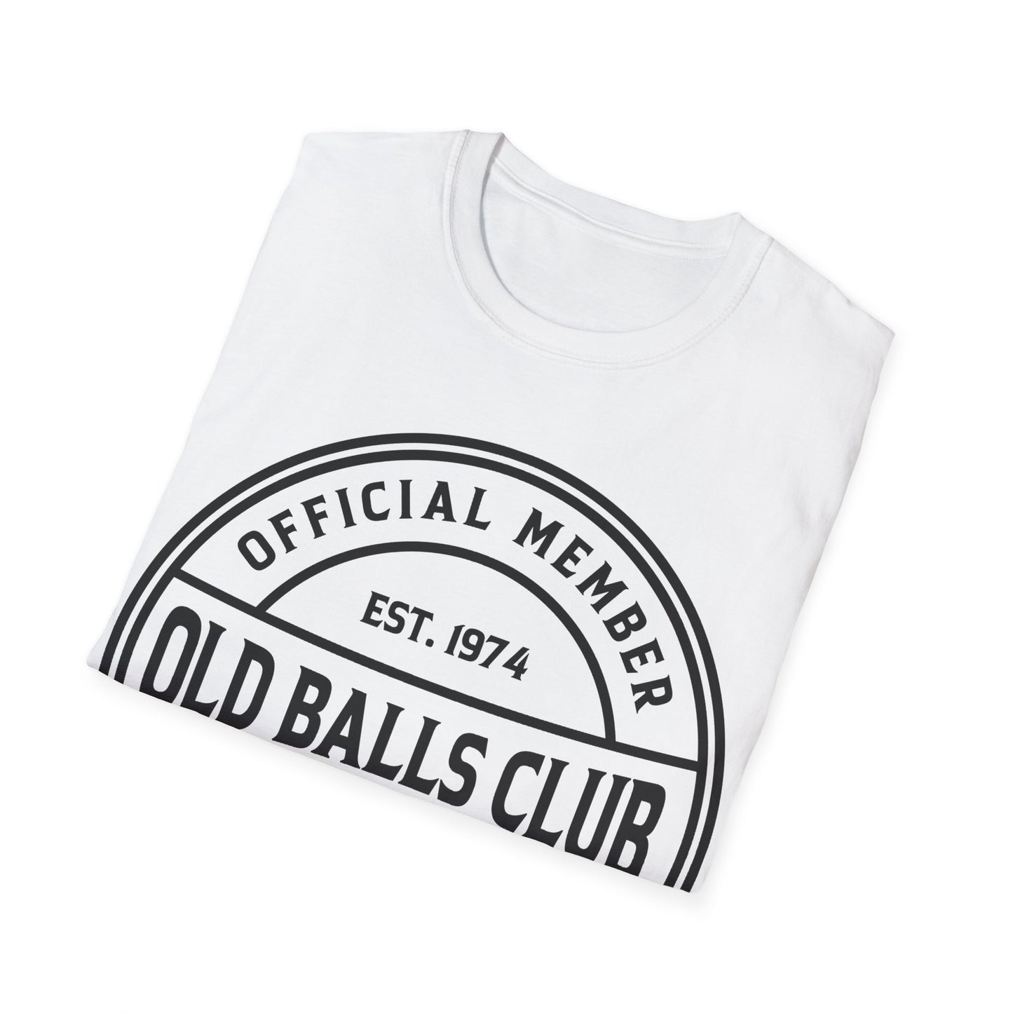 Mens Old Balls Club 50 Years Awesome Fifty 50th Birthday Farthers Day T-Shirt