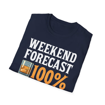 Funny Weekend Forecast Chance of Bourbon