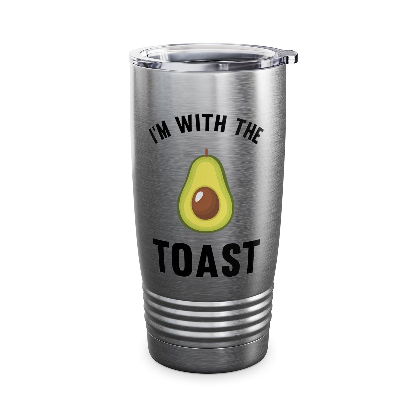 Funny I Am with The Toast Avocado Halloween Costume Tumbler Men Women