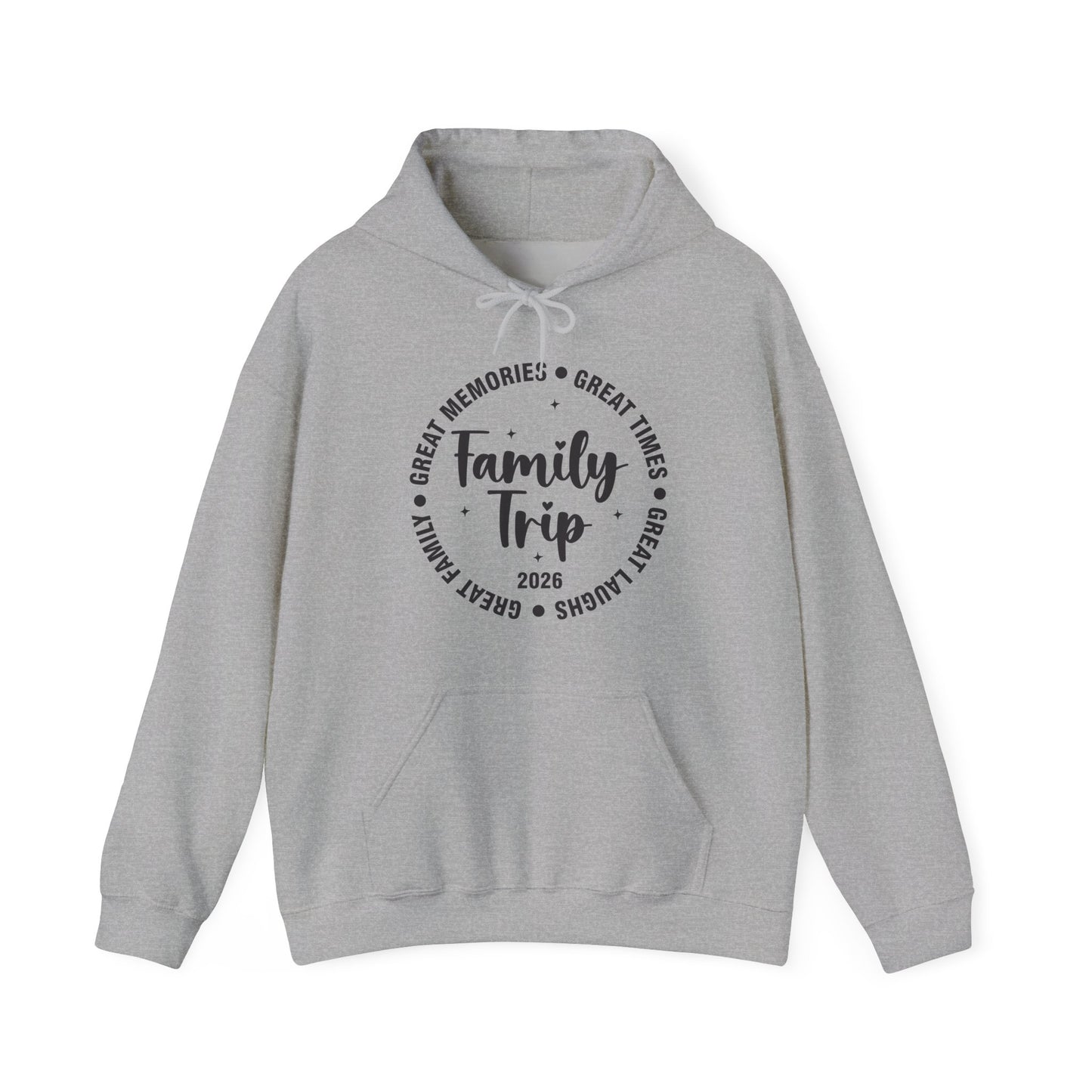 Family Trip Vacation 2026 Matching Summer Group Hoodie For Men Women