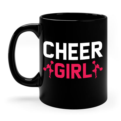 Funny Cheer Team Cheerleading Cheering Cheerleader Coffeer Mug For Women Girls