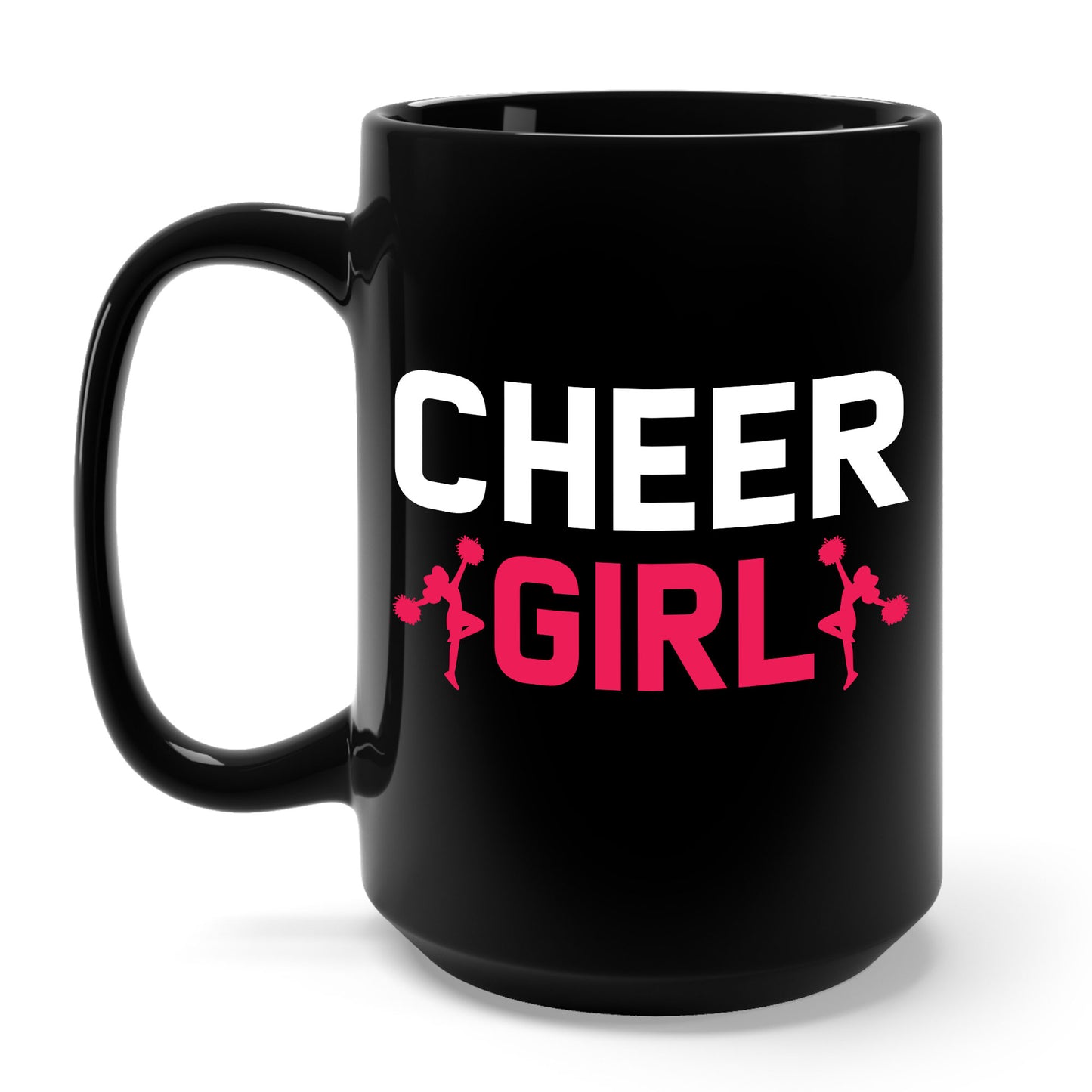 Funny Cheer Team Cheerleading Cheering Cheerleader Coffeer Mug For Women Girls