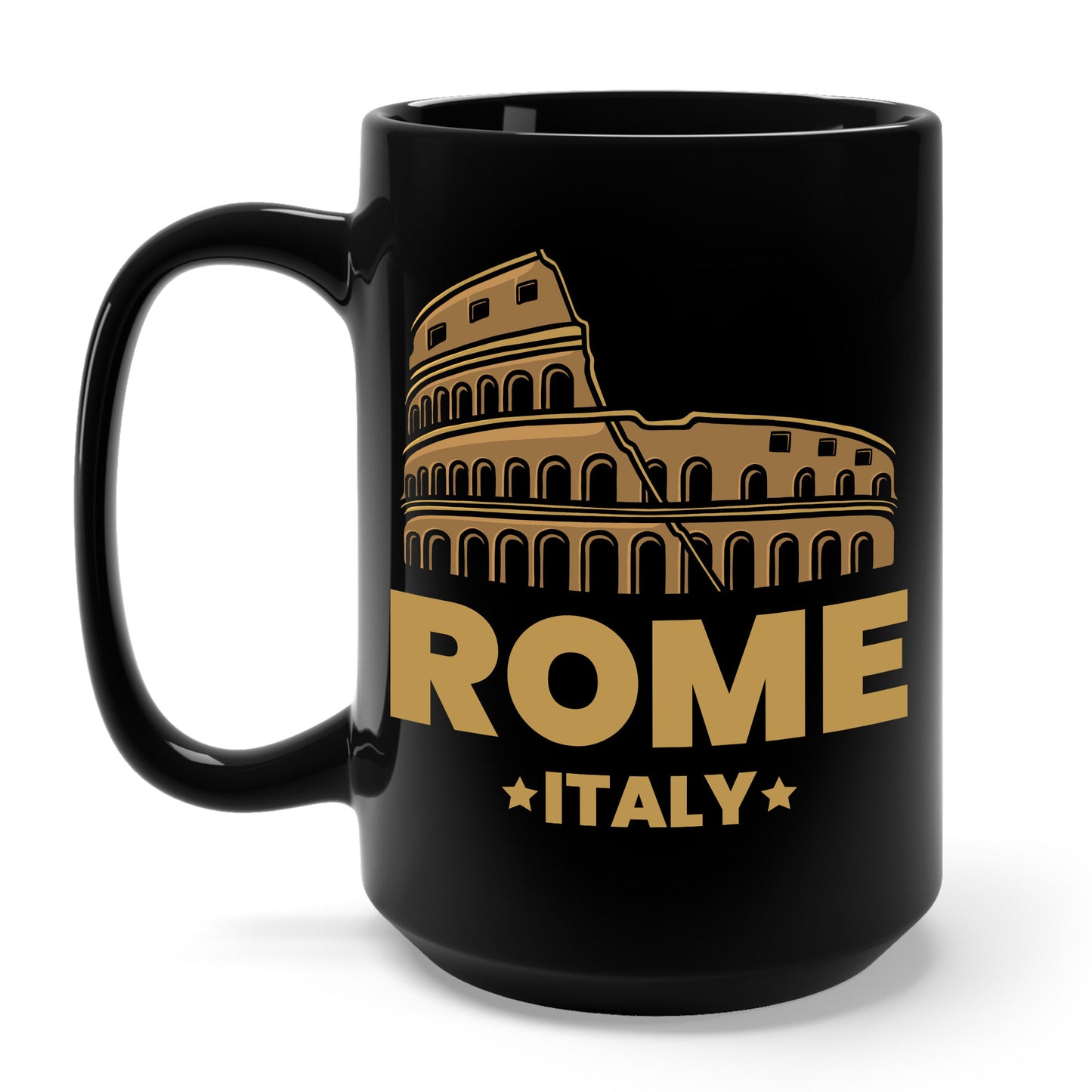 Cool Vintage Roma Italia Colosseum Souvenirs, Rome Italy Coffee Mug For Men Women Tourist