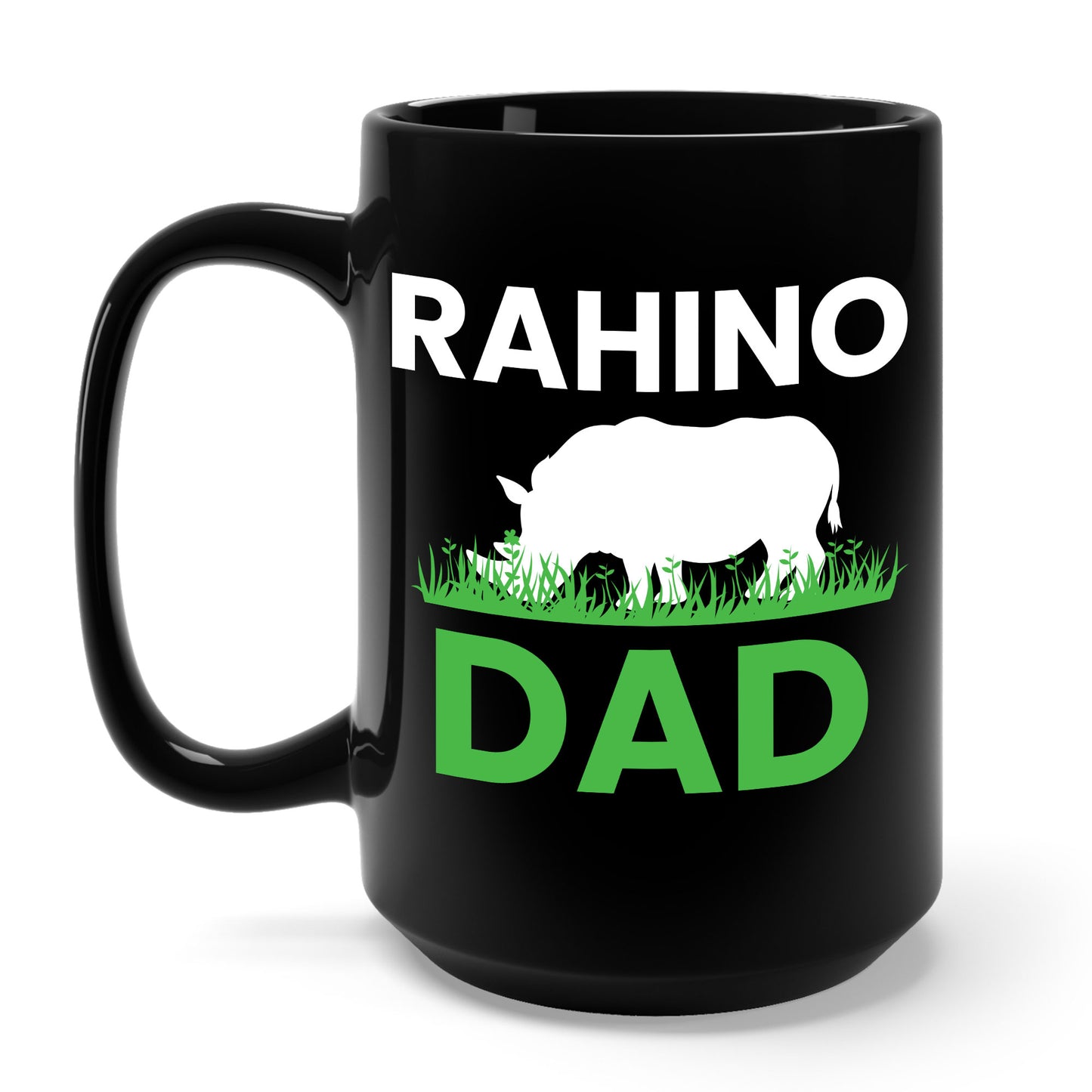 Funny Rhino Dad Mug Rhinos Chubby Unicorns Coffee Mug Gifts For Men