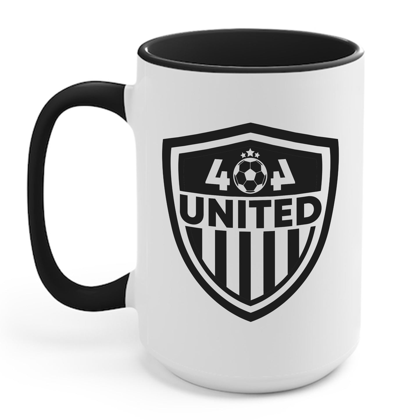 Funny 404 United Atlanta Soccer Badge Jersey Coffee Mug For Soccer Lover Men Women