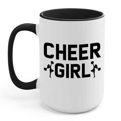 Funny Cheer Team Cheerleading Cheering Cheerleader Coffeer Mug For Women Girls