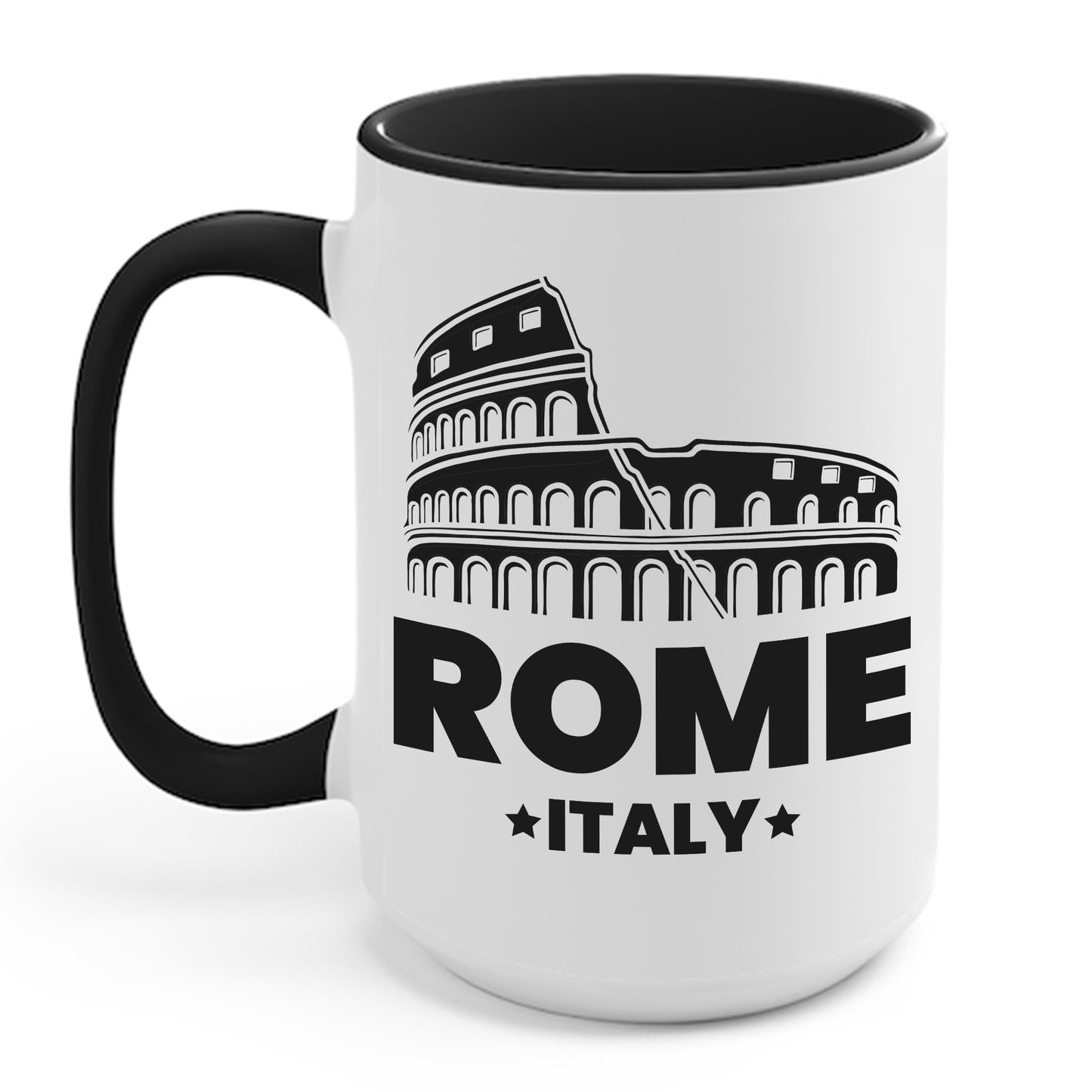 Cool Vintage Roma Italia Colosseum Souvenirs, Rome Italy Coffee Mug For Men Women Tourist