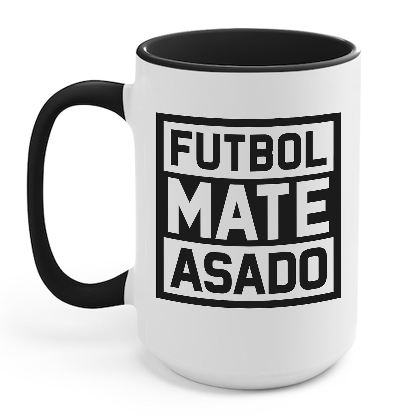 Futbol Mate Asado Argentina Argentinian Flag Pride Vintage Coffee Mug For Men Women