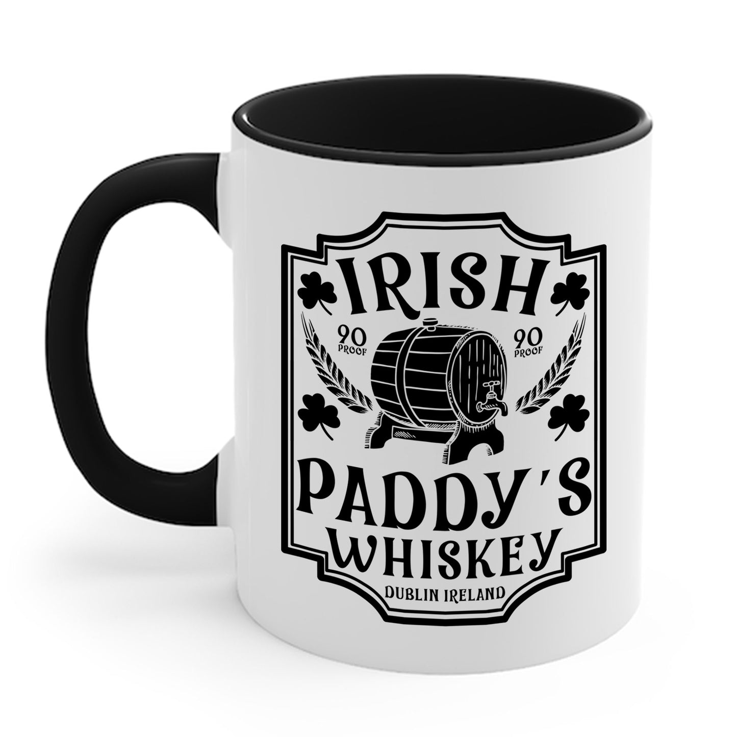 Funny St. Patrick's Day Paddys Irish Whiskey Coffee Mug For Men Women