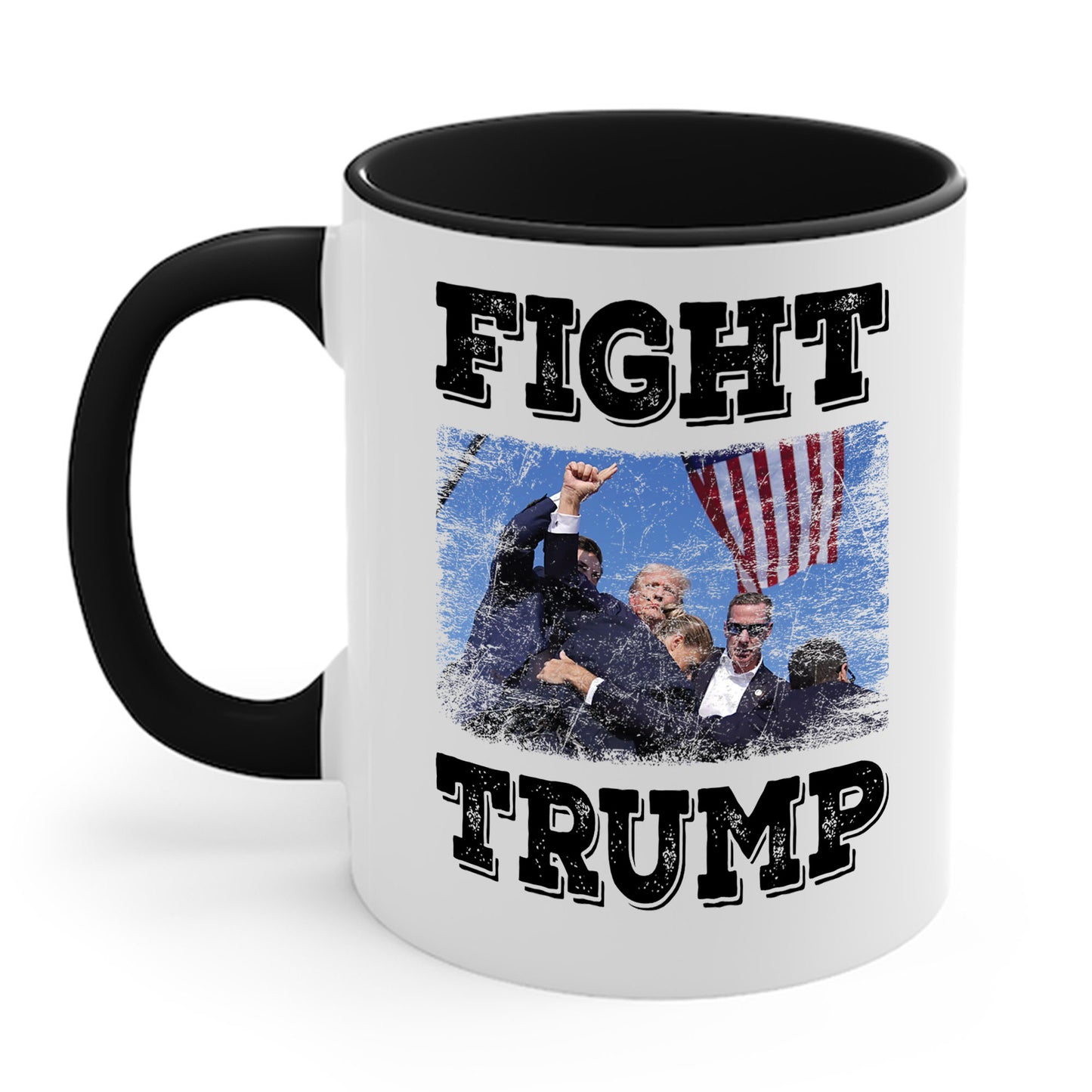 Donald Trump Fight 2024 Election 45 47 Coffee Mug For Men Women