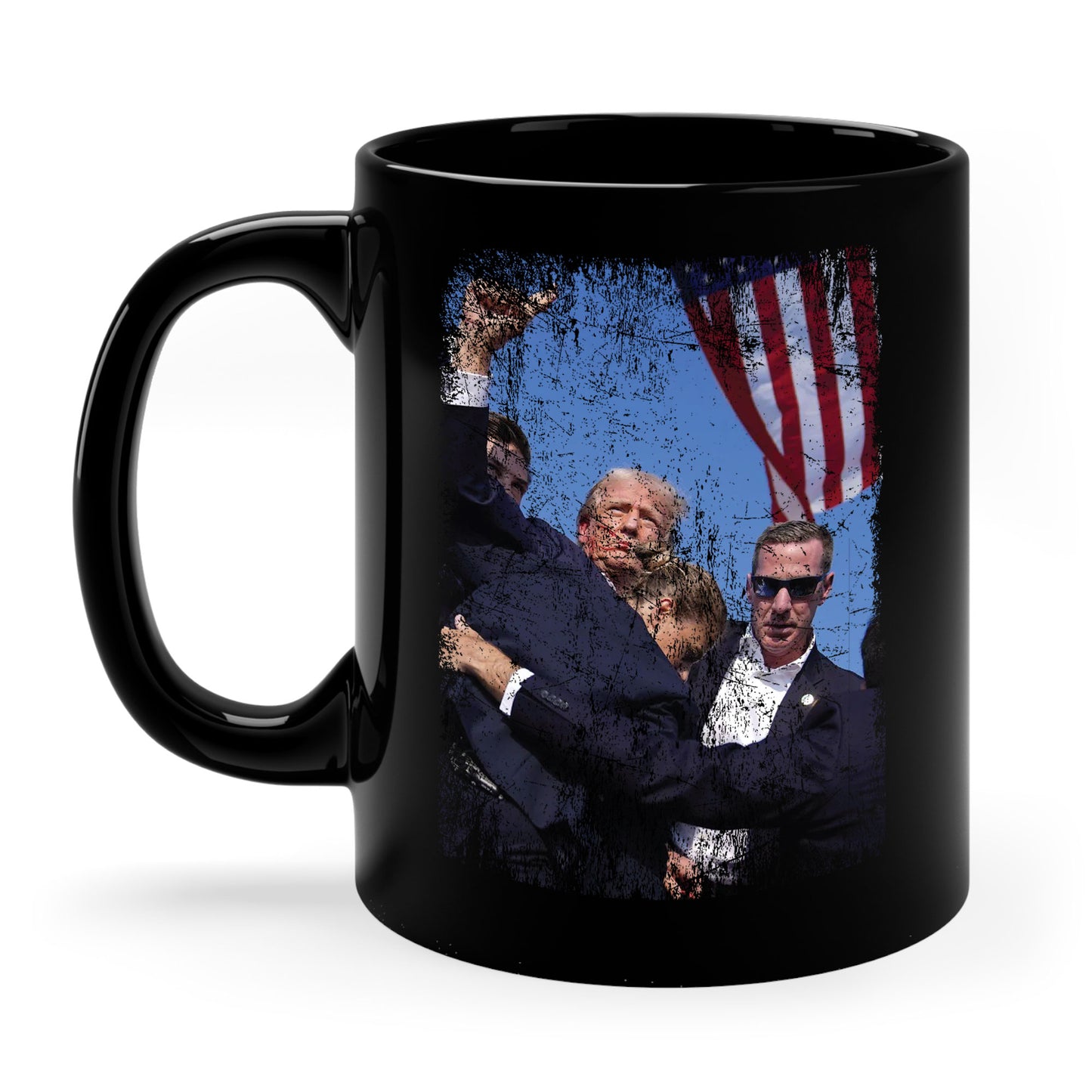 Donald Trump Fight Fist 2024 Election 45 47 Coffee Mug For Men Women