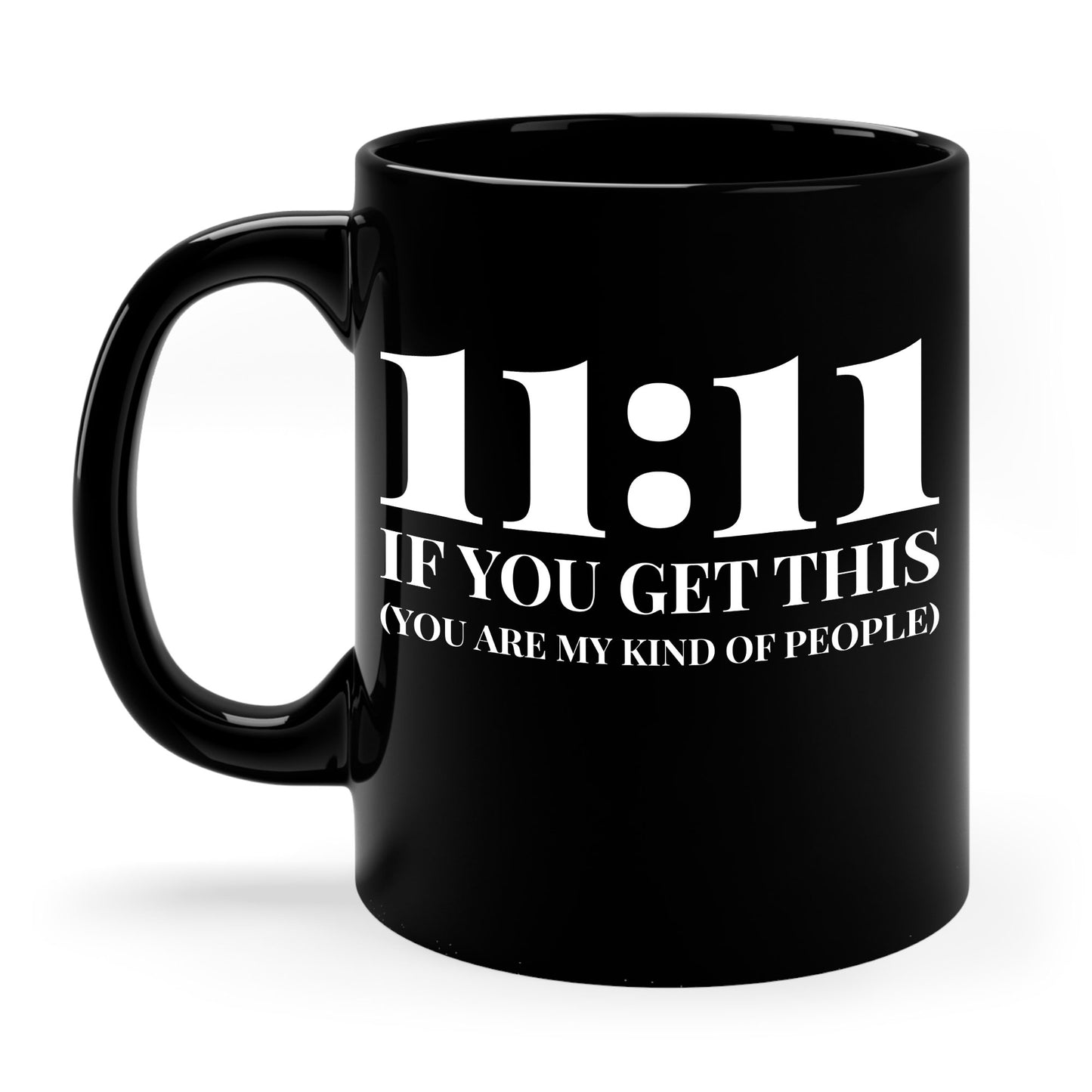 Funny 1111 Manifestation Numerology Angel Number Coffee Mug For Men Women