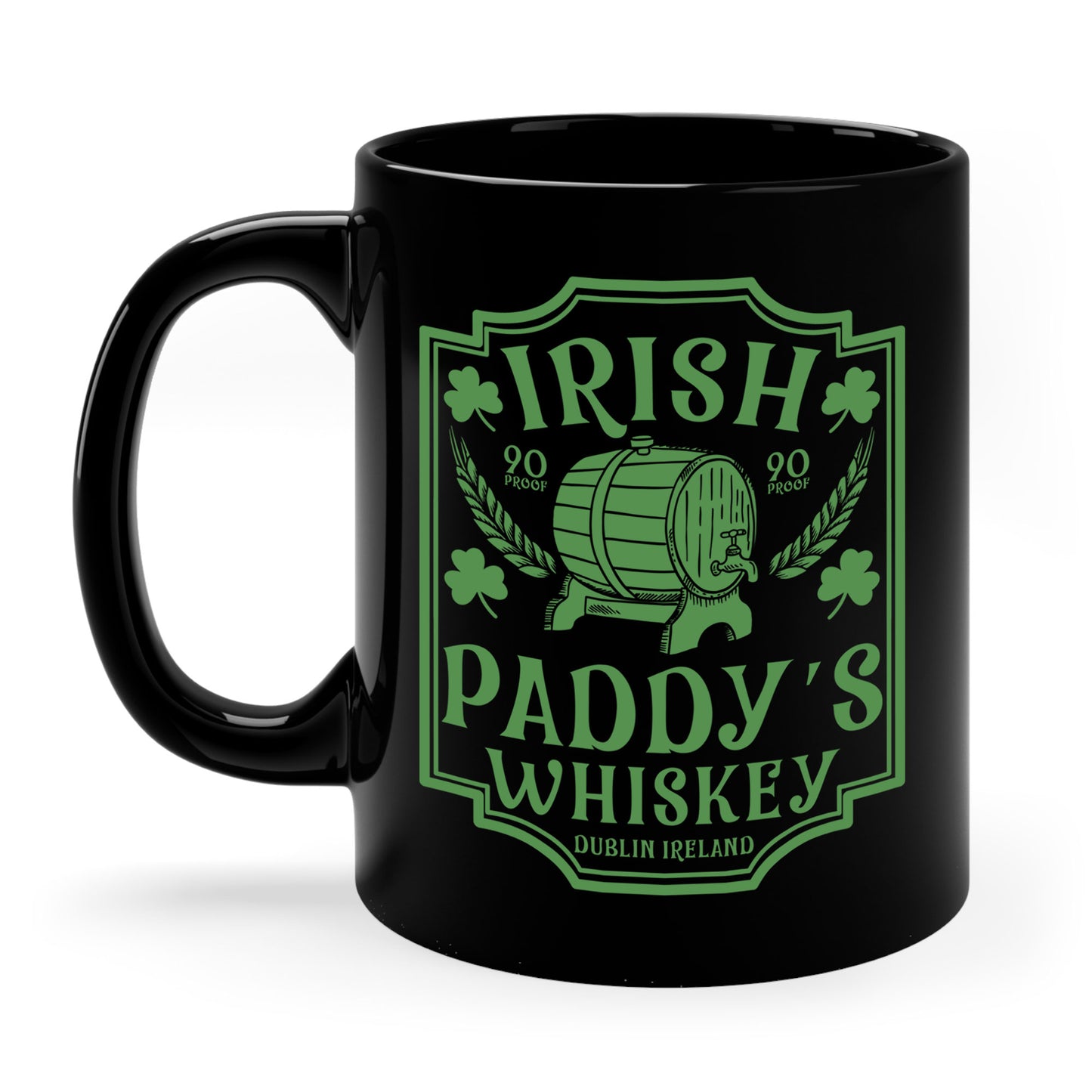 Funny St. Patrick's Day Paddys Irish Whiskey Coffee Mug For Men Women