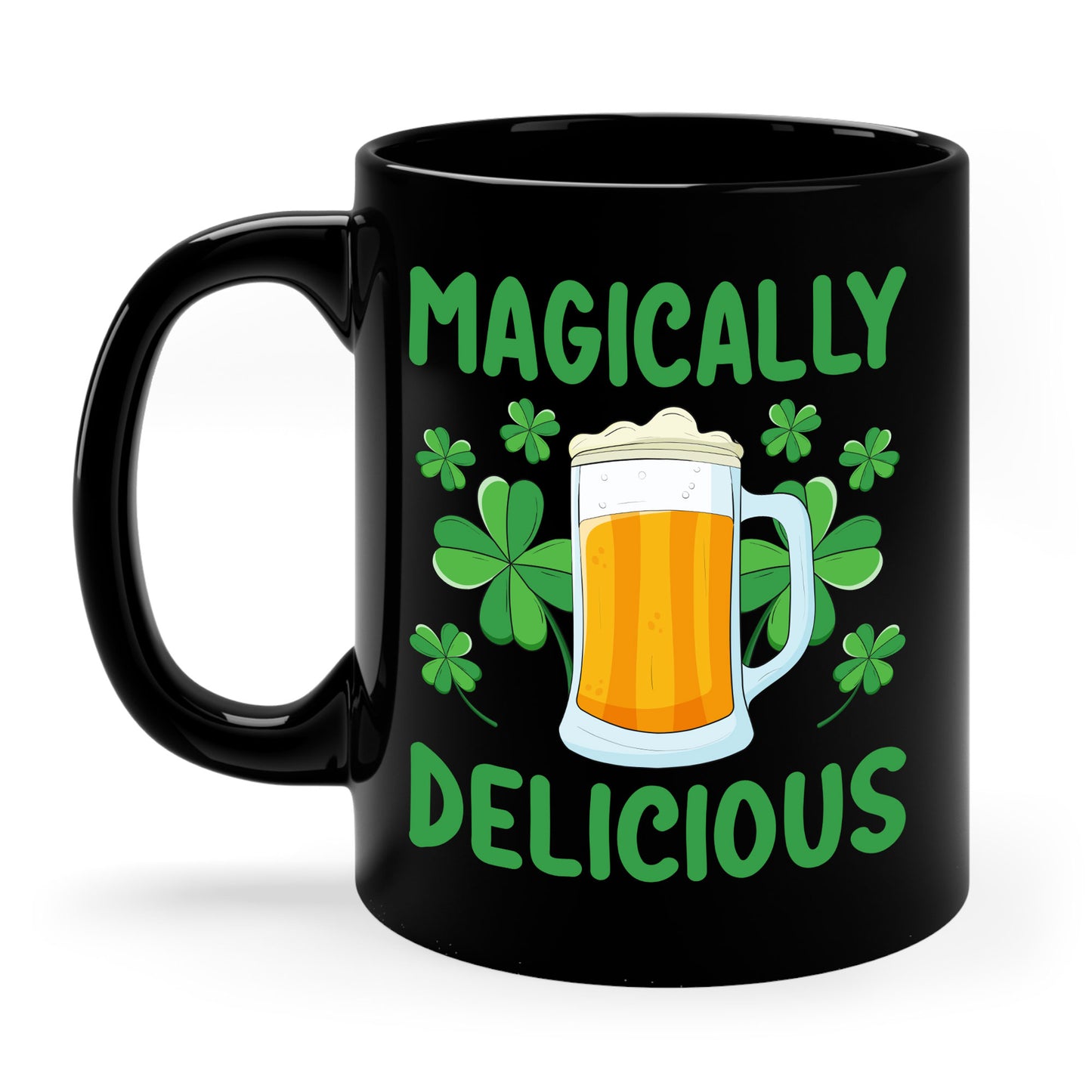 Funny Magically Delicious St Patrick's Day Irish Pride Coffee Mug For Men Women