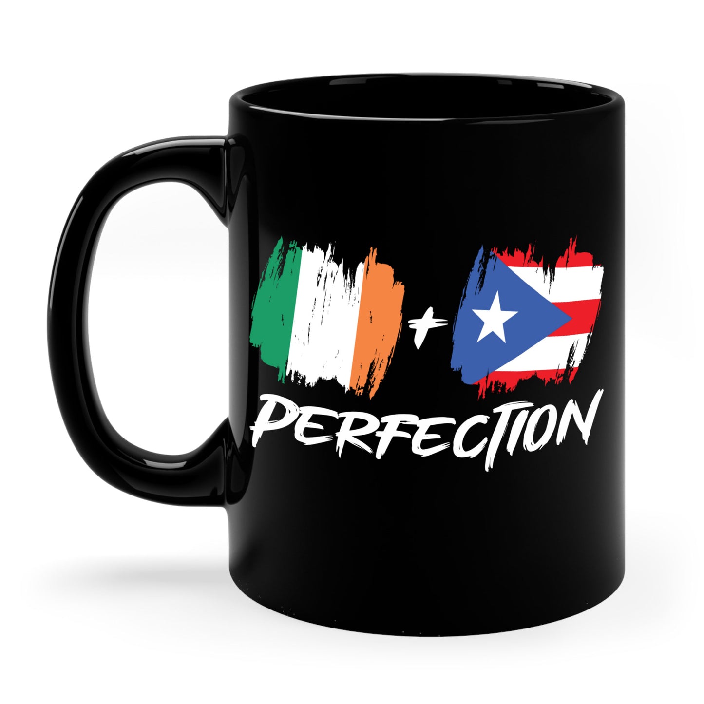 Irish Plus Puerto Rican Perfection Heritage Coffee Mug For Men Women