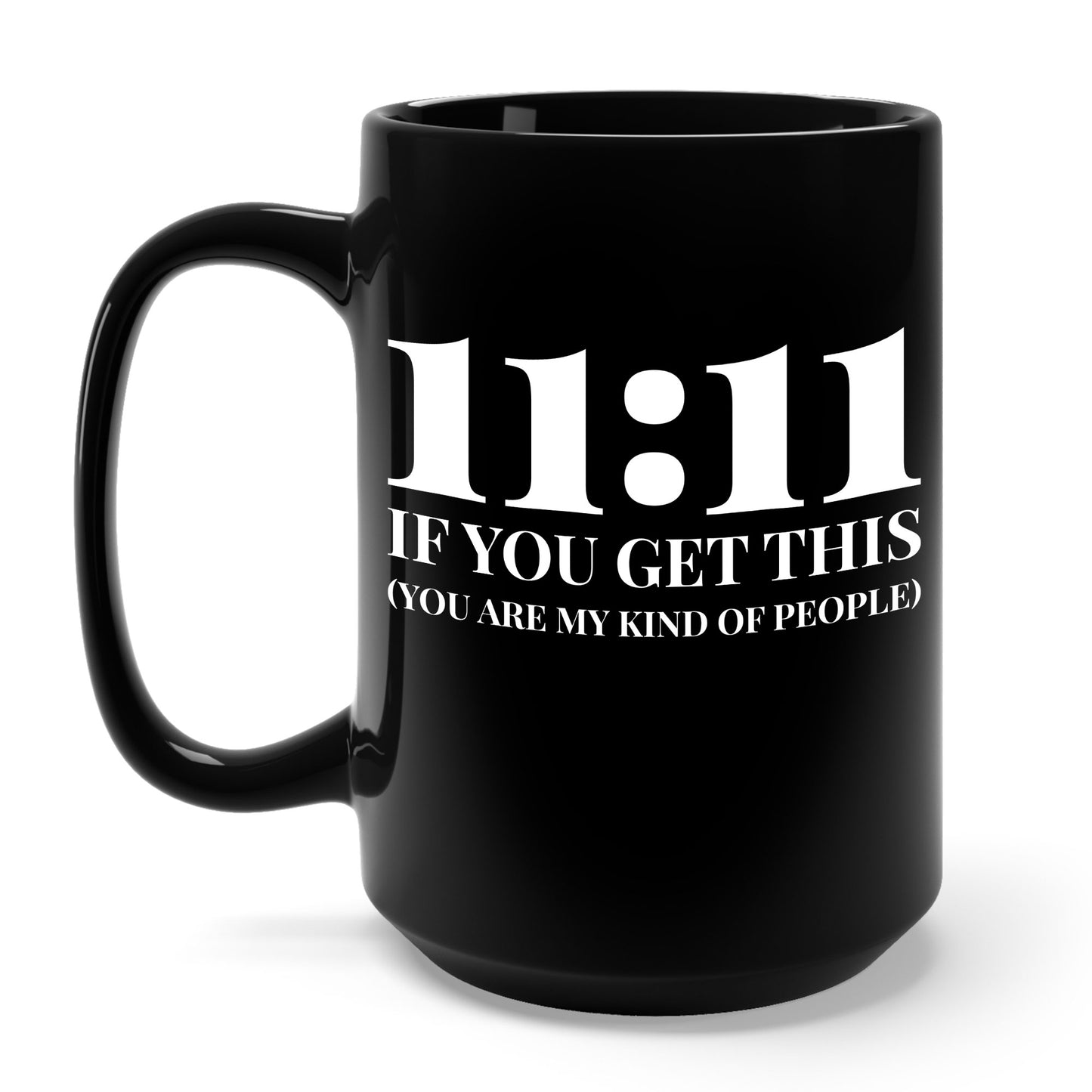 Funny 1111 Manifestation Numerology Angel Number Coffee Mug For Men Women