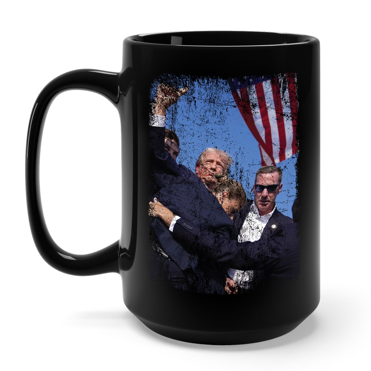 Donald Trump Fight Fist 2024 Election 45 47 Coffee Mug For Men Women