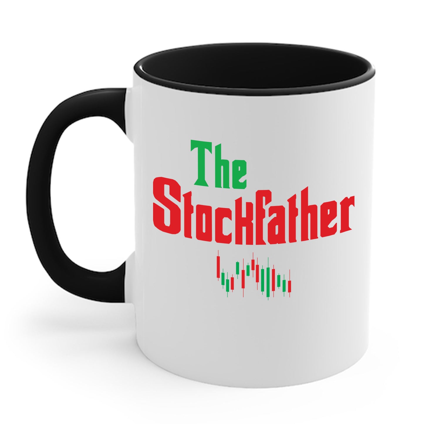 The Stockfather Stock Market Trader  Investing Investor Parody Coffee Mug For Men Women