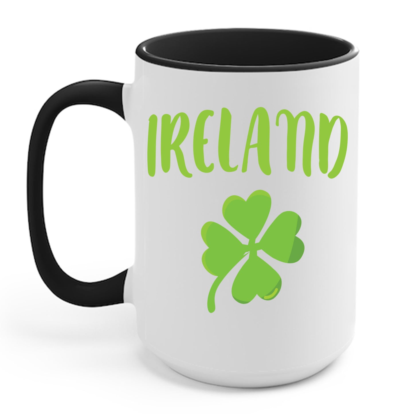 Ireland Shamrock St Patricks Day Clover Irish Coffee Mug For Men Women