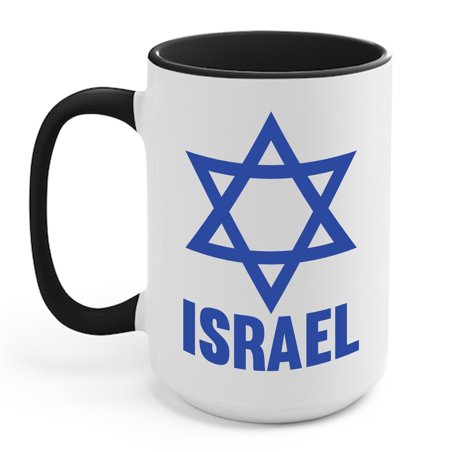 Israel Flag Star of David Israeli Jewish Coffee Mug For Men Women