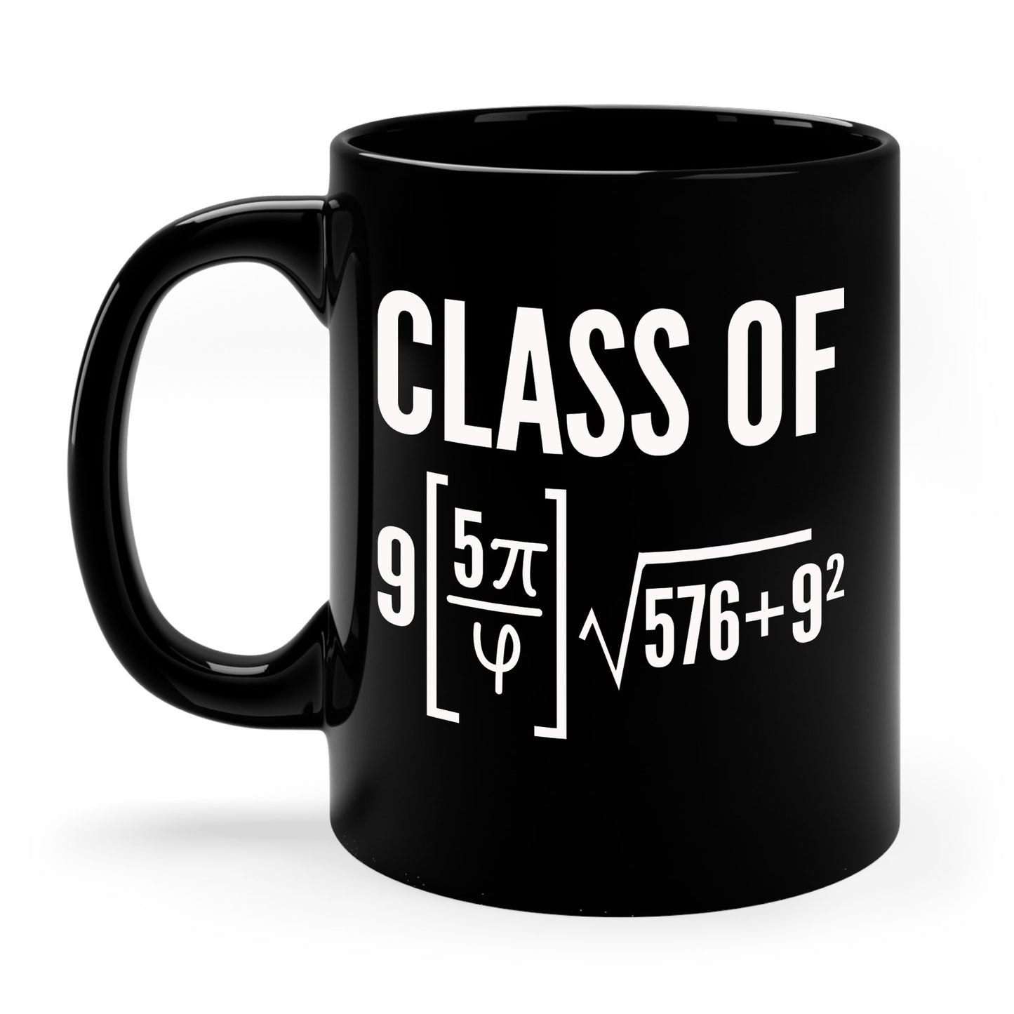 Class of 2025 Funny Math Pi Freshman Mathematics Graduation Gift Coffee Mug