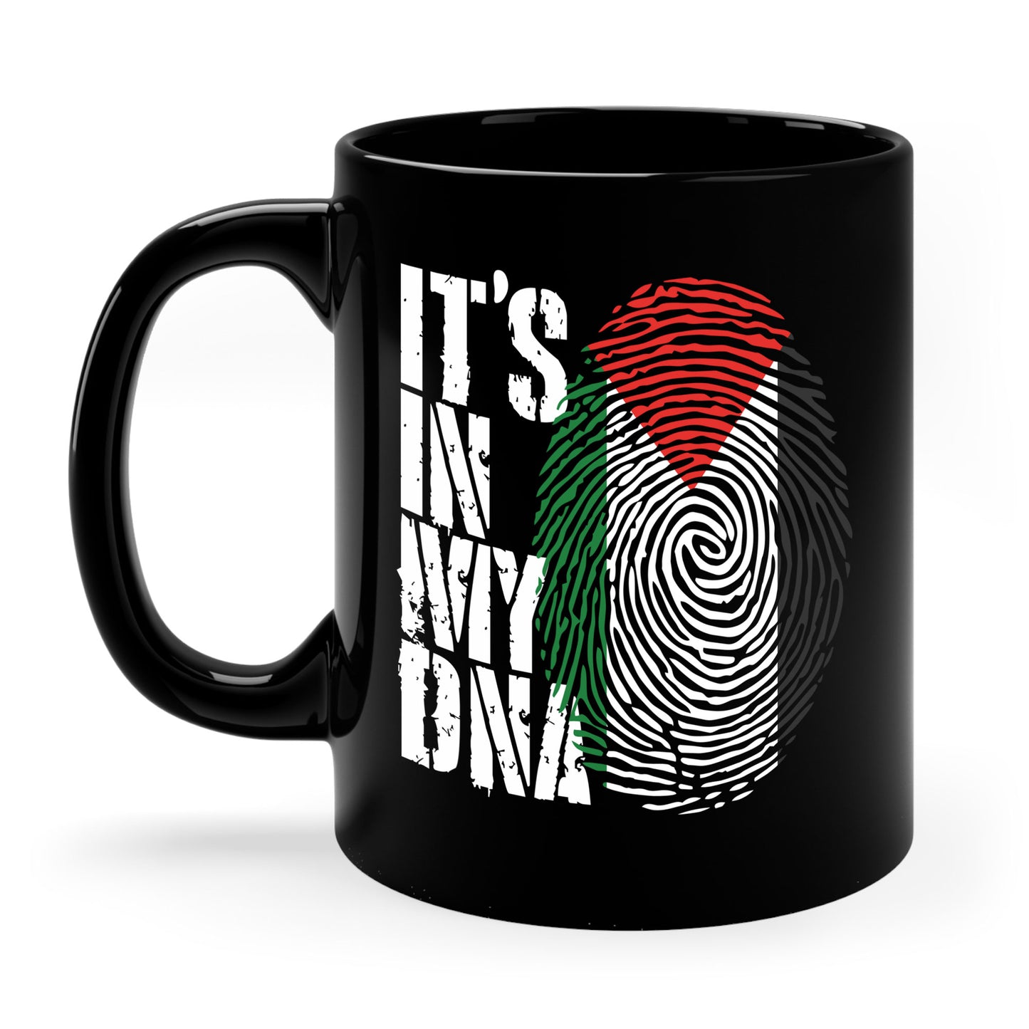 It's In My DNA Palestinian Shirt Arabic Gifts Palestine Flag Coffee Mug For Men Women