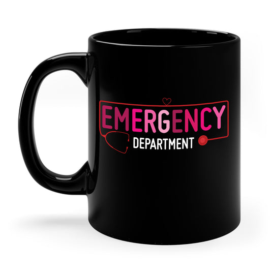 Emergency Department Emergency Room Healthcare Nursing Nurse Coffee Mug For Men Women