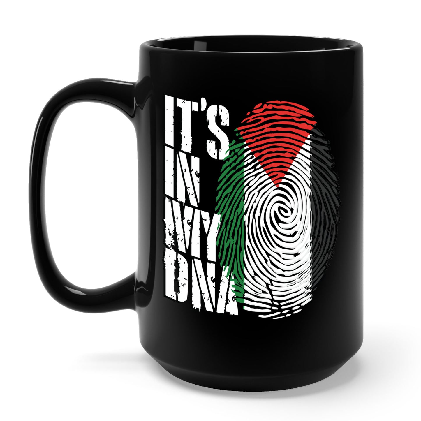 It's In My DNA Palestinian Shirt Arabic Gifts Palestine Flag Coffee Mug For Men Women