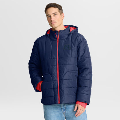 Men's Fanatics Navy Team USA Full-Zip Hooded Jacket